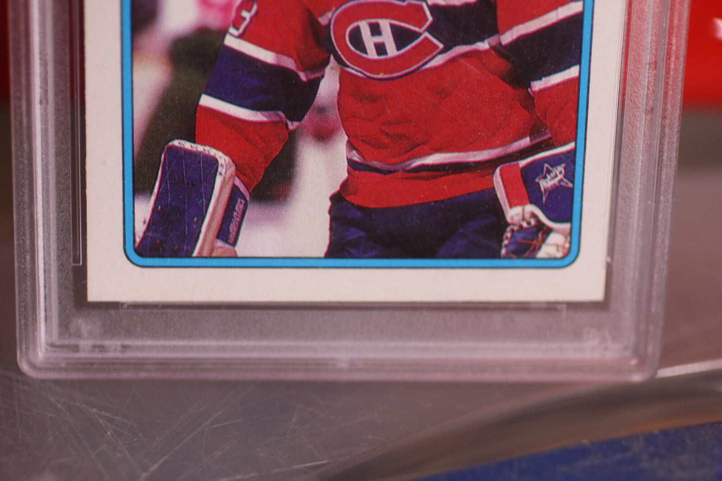 1988 O-Pee-Chee Patrick Roy Hockey Card #116 PSA Mint 9