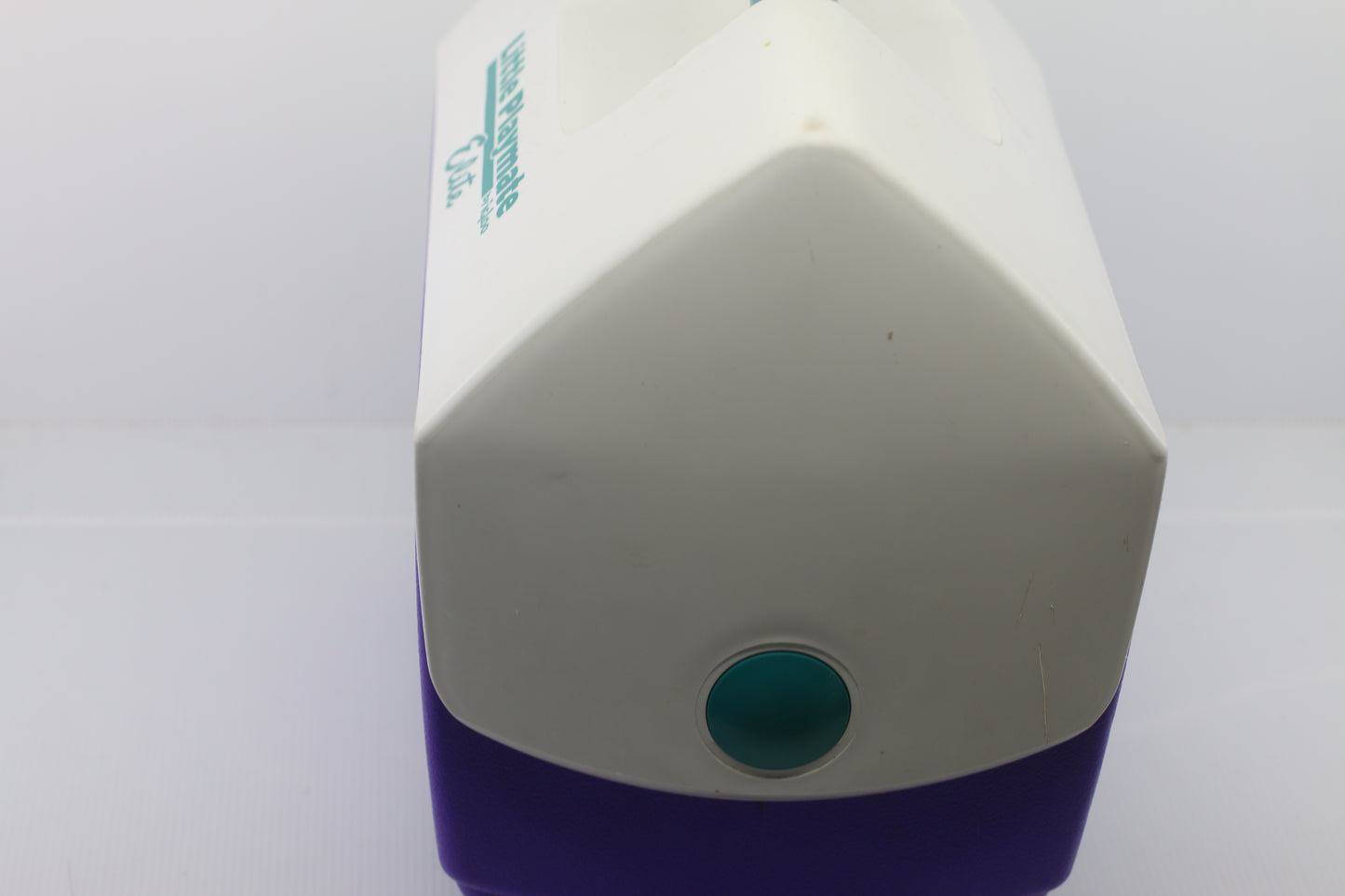 Vintage Igloo Little Playmate Elite Cooler Purple Teal Made in USA 1990s