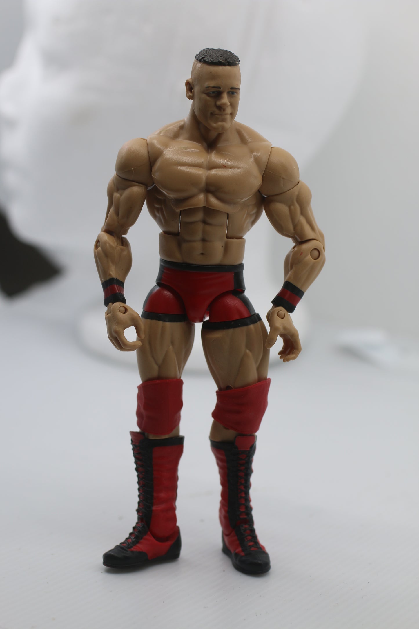 Mattel WWE John Cena The Prototype Elite Figure Loose Toys R Us Exclusive