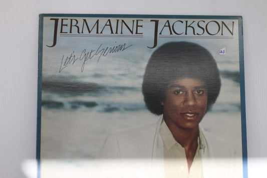 Jermaine Jackson Let's Get Serious Vinyl Record Album