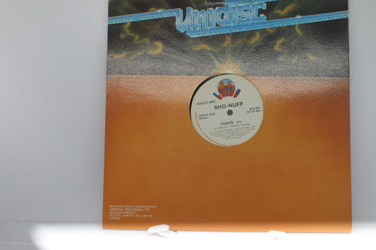 Sho-Nuff Tonite Disco Mix Vinyl Record Tonite Vintage music Unidisck