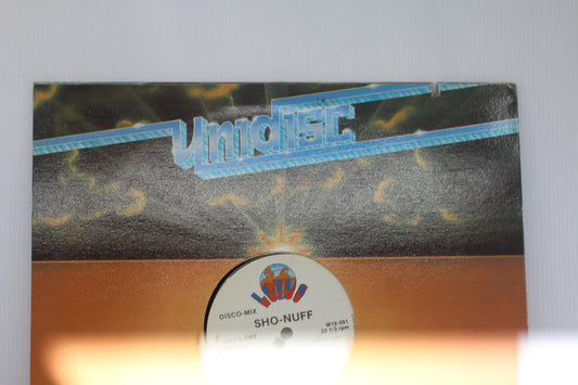 Sho-Nuff Tonite Disco Mix Vinyl Record Tonite Vintage music Unidisck