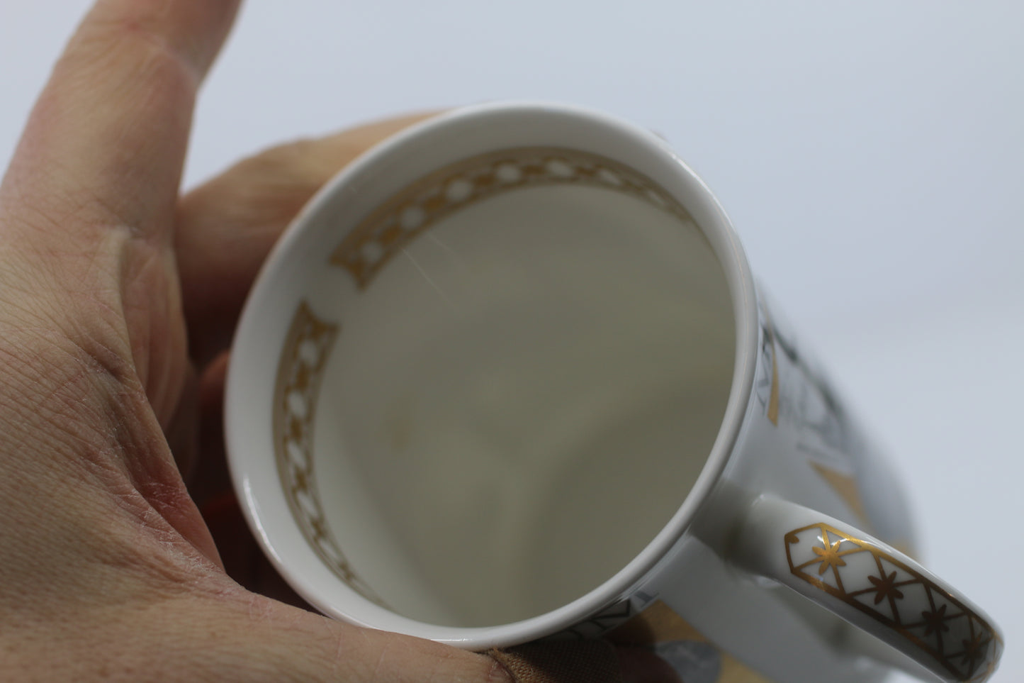 Y2K Vintage Crown Trent Elite Bone China Millennium 1000-2000 Mug - RARE - HTF