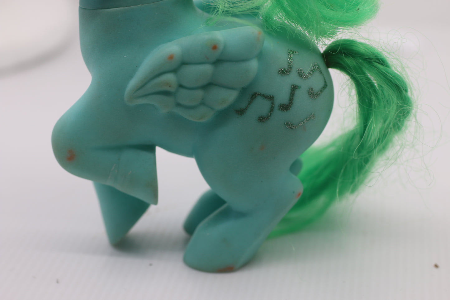 Vintage Hasbro 1983 My Little Pony G1 “MEDLEY” The Green Pegasus Music Notes MLP