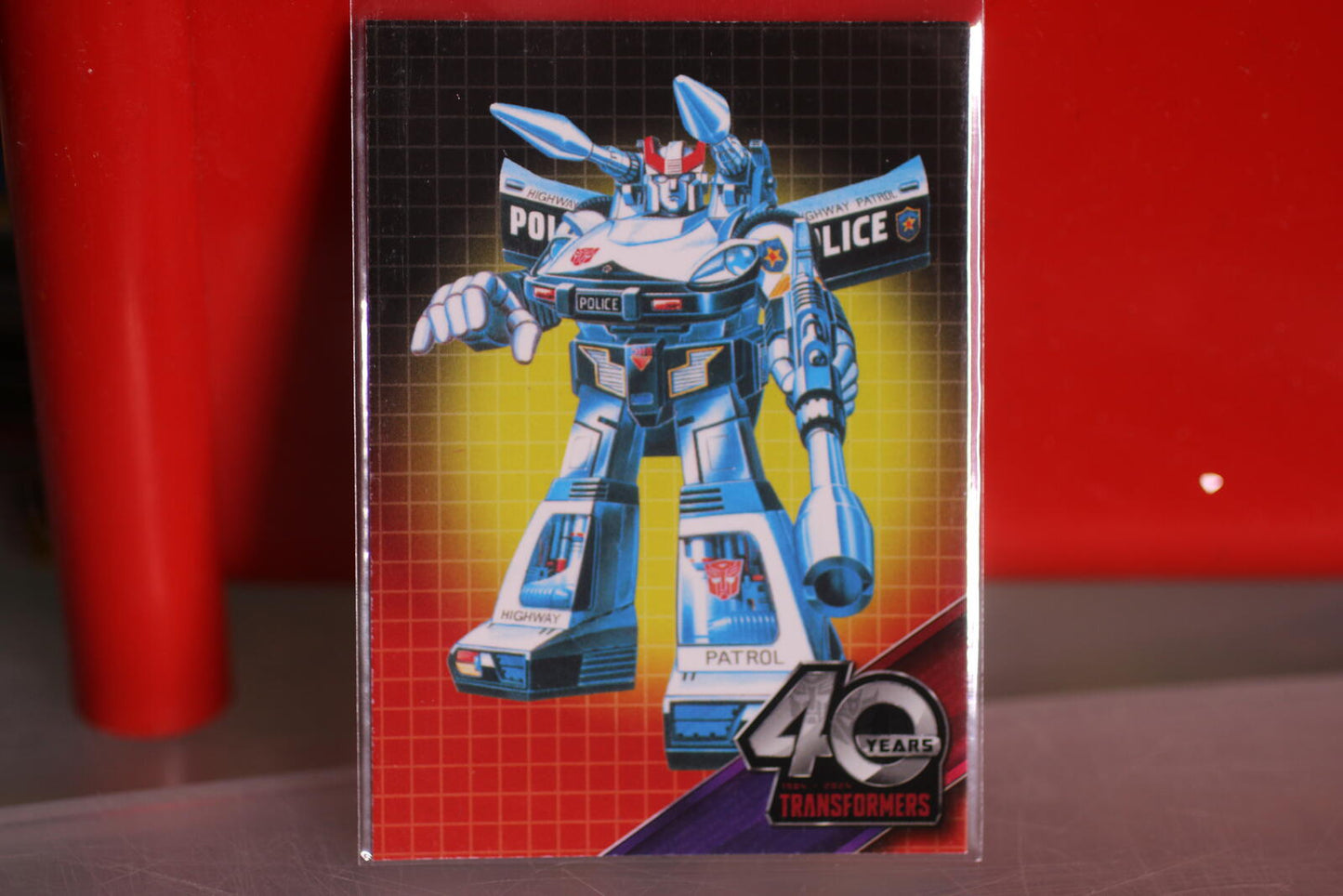 Transformers 40th Anniversary Trading Card - Prowl Robot Mode 2024 dYNAMITE