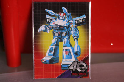 Transformers 40th Anniversary Trading Card - Prowl Robot Mode 2024 dYNAMITE