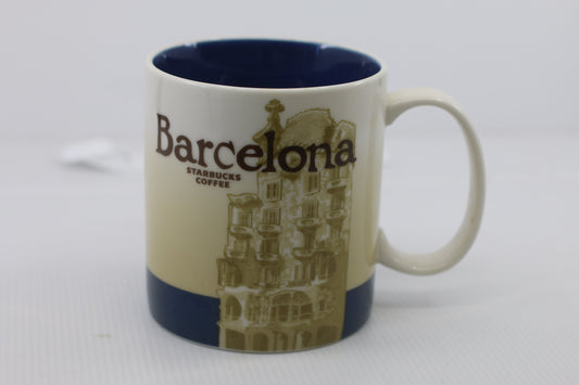 Starbucks Barcelona Global Icon Collectors Series Coffee Mug 2015 16 oz