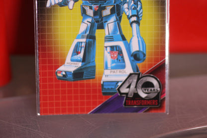 Transformers 40th Anniversary Trading Card - Prowl Robot Mode 2024 dYNAMITE