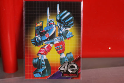 Transformers 40th Anniversary Trailbreaker Trading Card Dynamite 2024