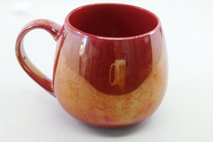 Tim Horton's 2020 Iridescent Red Coffee/Tea Mug (12 Oz) Maple Leaf