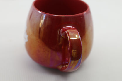 Tim Horton's 2020 Iridescent Red Coffee/Tea Mug (12 Oz) Maple Leaf