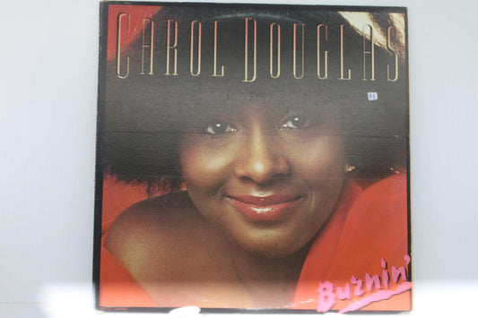 Carol Douglas Burnin' Vinyl Record Album Vintage Music