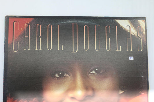 Carol Douglas Burnin' Vinyl Record Album Vintage Music