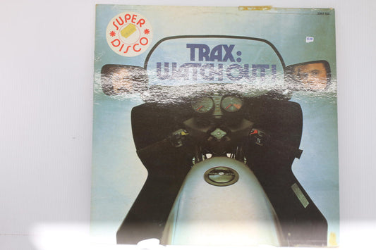 Trax: Watch Out! Vinyl Record Album Super Disco Vintage music