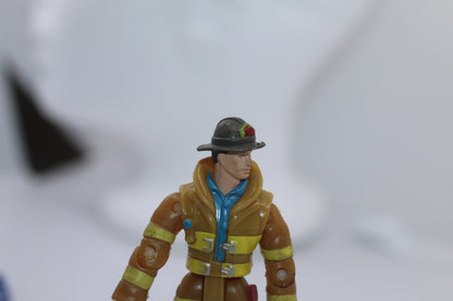 Tonka Lights & Sound Rescue Firefighter Firetruck Driver 4" Action Figure #1