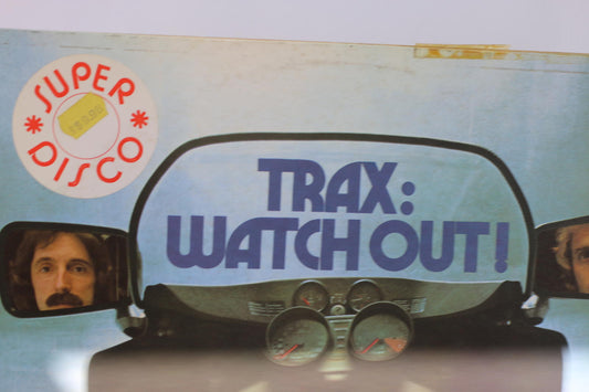 Trax: Watch Out! Vinyl Record Album Super Disco Vintage music
