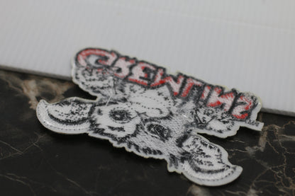 1x Gremlins 'Gizmo | Movie Logo' Embroidered Patch Patches