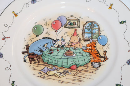 Lenox 2003 Disney Winnie The Pooh Splendiferous Celebration Dessert Plates