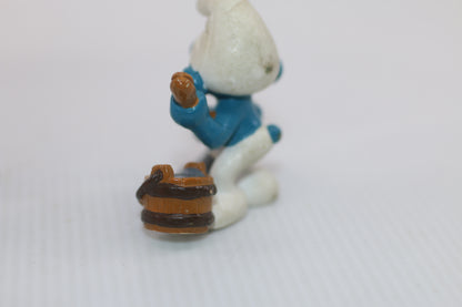 Mop and Pail Smurf 20193 Smurfs Figure Pitufo Puffi Schlumpf schtroumpf