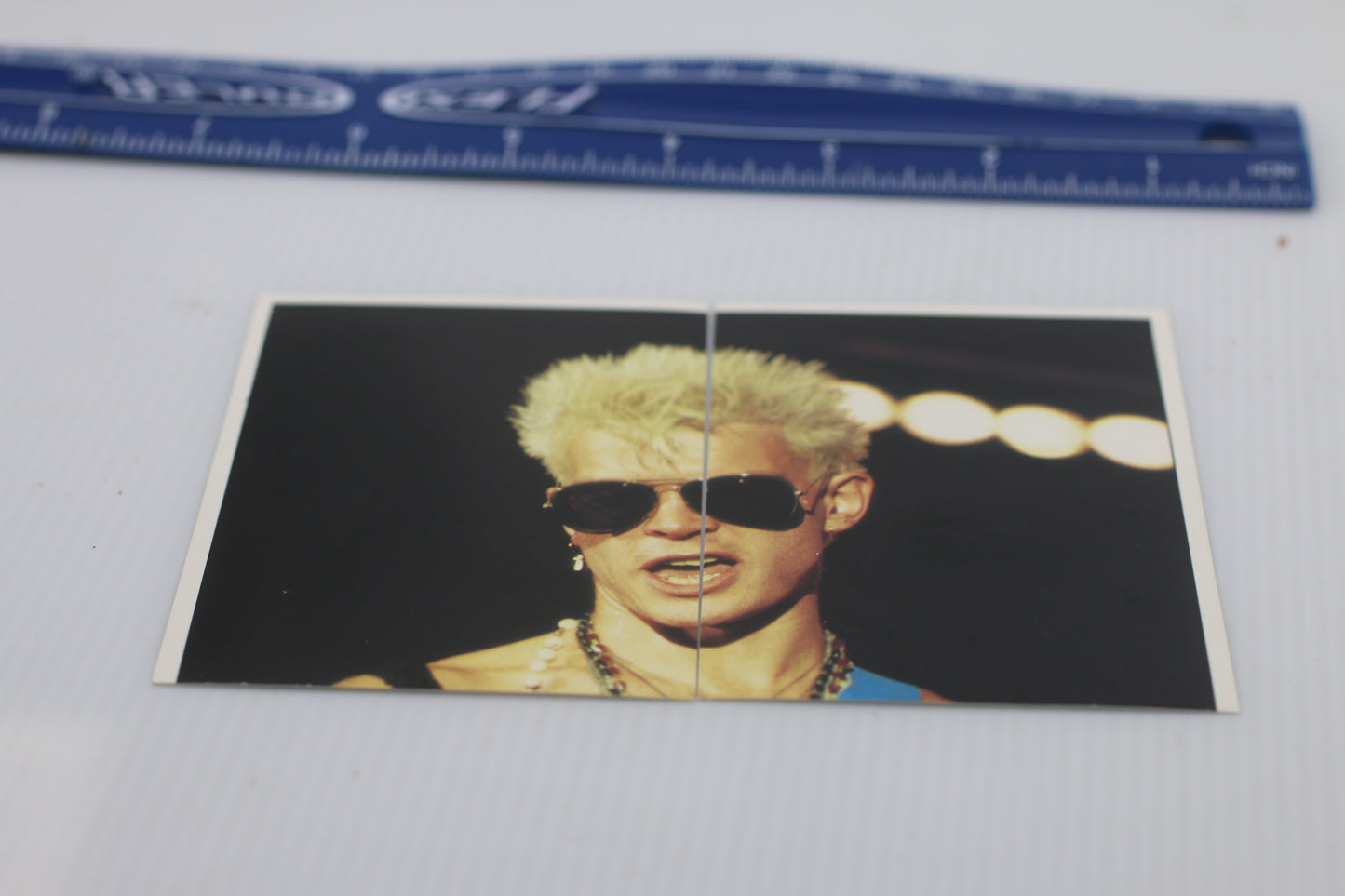 1990 Panini Fan Club Collection Pop Star Stickers Billy Idol (#84-85)