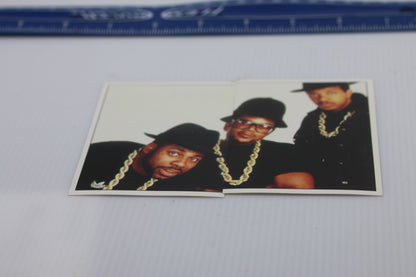 1990 Panini Fan Club Collection Pop Star Stickers Run DMC (#132-133)