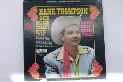 Hank Thompson & His Brazos Valley Boys - Simple Simon, Simple Heart Vinyl Record