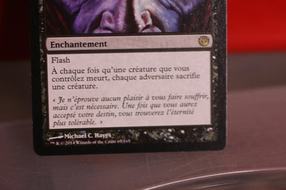 Mtg Précepte d'Érèbos Card French Dictate of Erebos francais Journey into Nyx