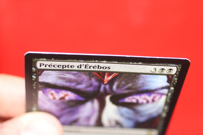 Mtg Précepte d'Érèbos Card French Dictate of Erebos francais Journey into Nyx