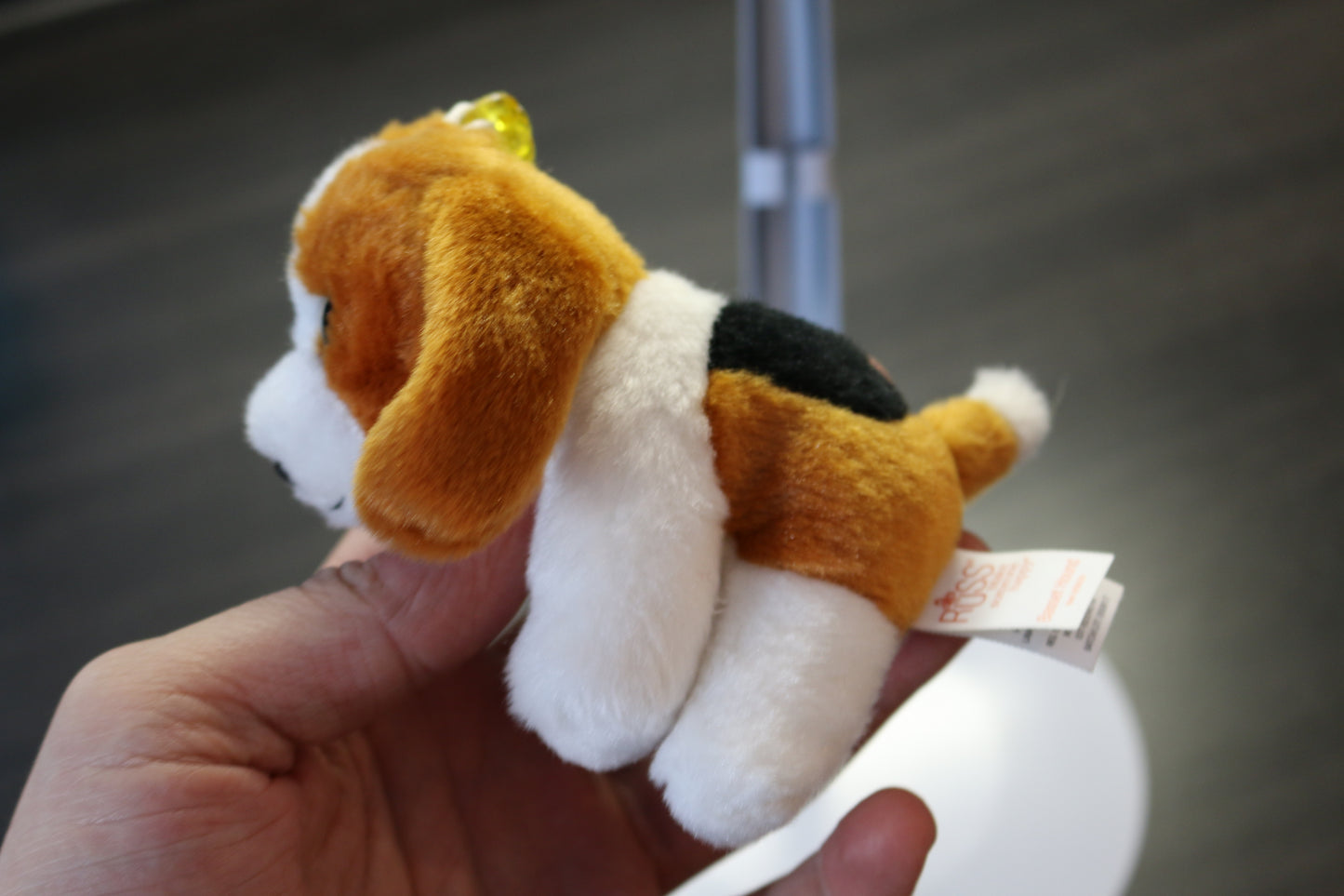 Basset Hound Plush Stuffed Animal Toy By Russ, Sitting. 6"