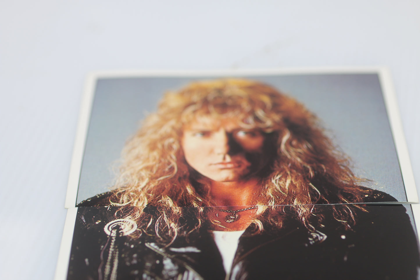 1990 Panini Fan Club Collection Pop Star Stickers (Whitesnake) #146-147