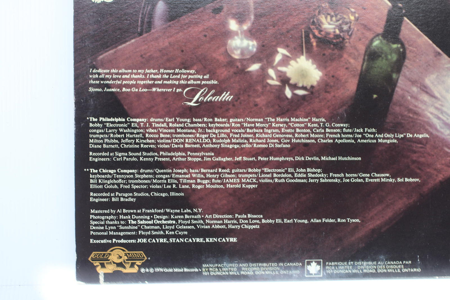 Loleatta Holloway - Loleatta Vinyl LP Record Album