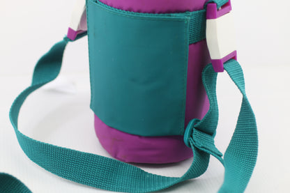 Tupperware Thirstquake 30oz. Tumbler Vintage With Insulated Carrying Bag Purple