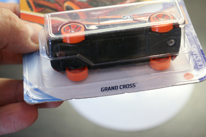 Hot Wheels Grand Cross Orange 123/250 Track Stars 4/5 Best For Tracks