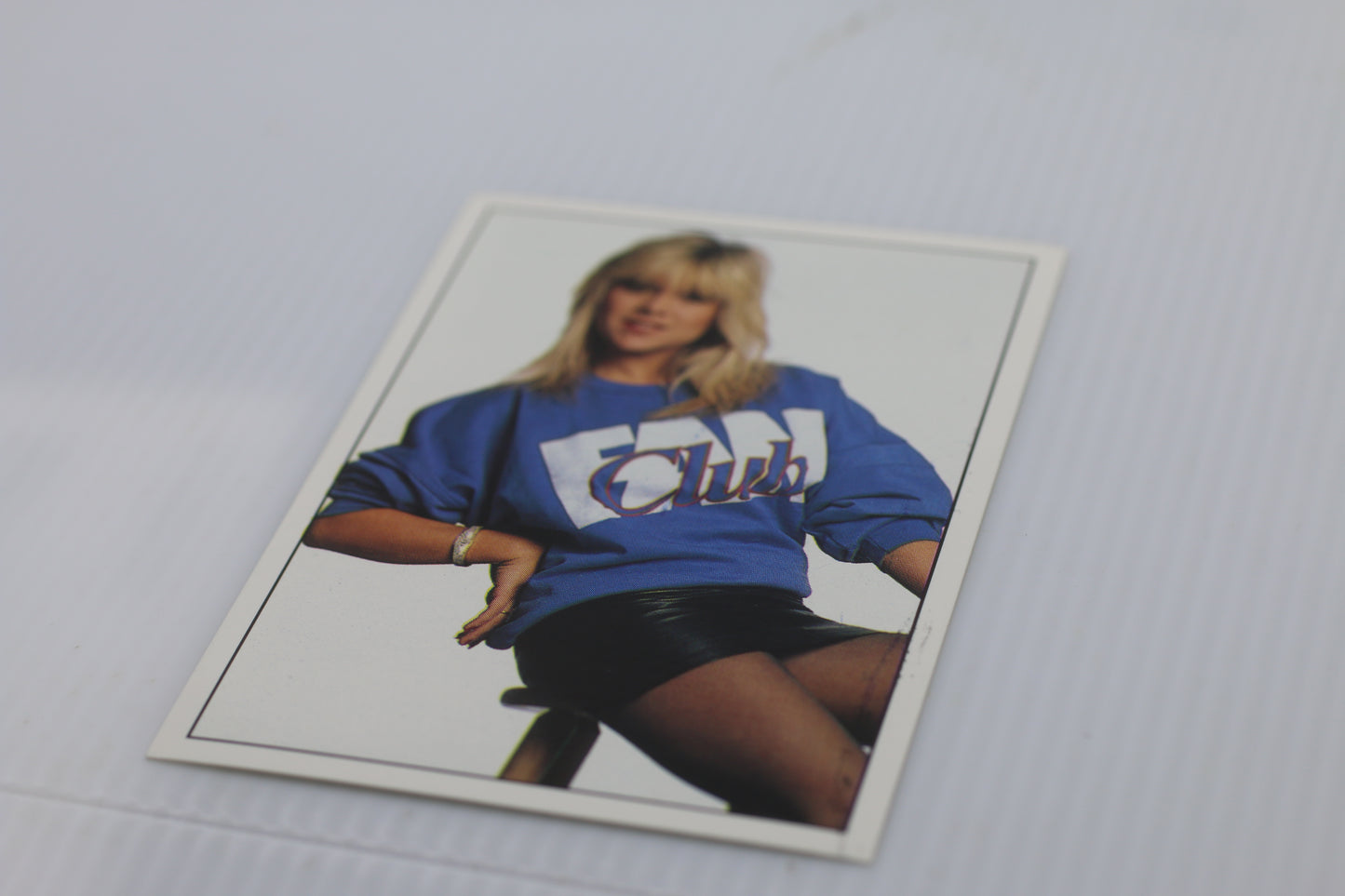 1990 Panini Fan Club Collection Pop Star Stickers Samantha Fox (#64)