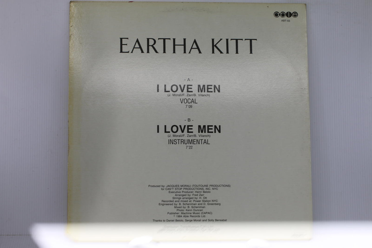 Eartha Kitt - I Love Men Maxi 45T Vinyl Record