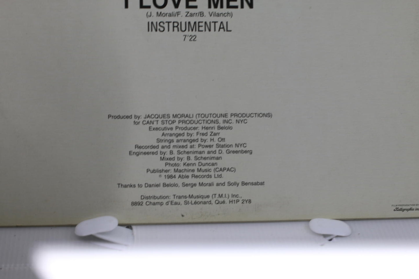 Eartha Kitt - I Love Men Maxi 45T Vinyl Record