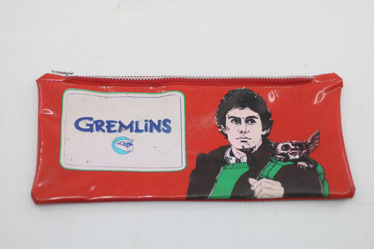 Vintage 1984 Gremlins Pencil Case Pouch Mini Collection SET 80's Warner bros