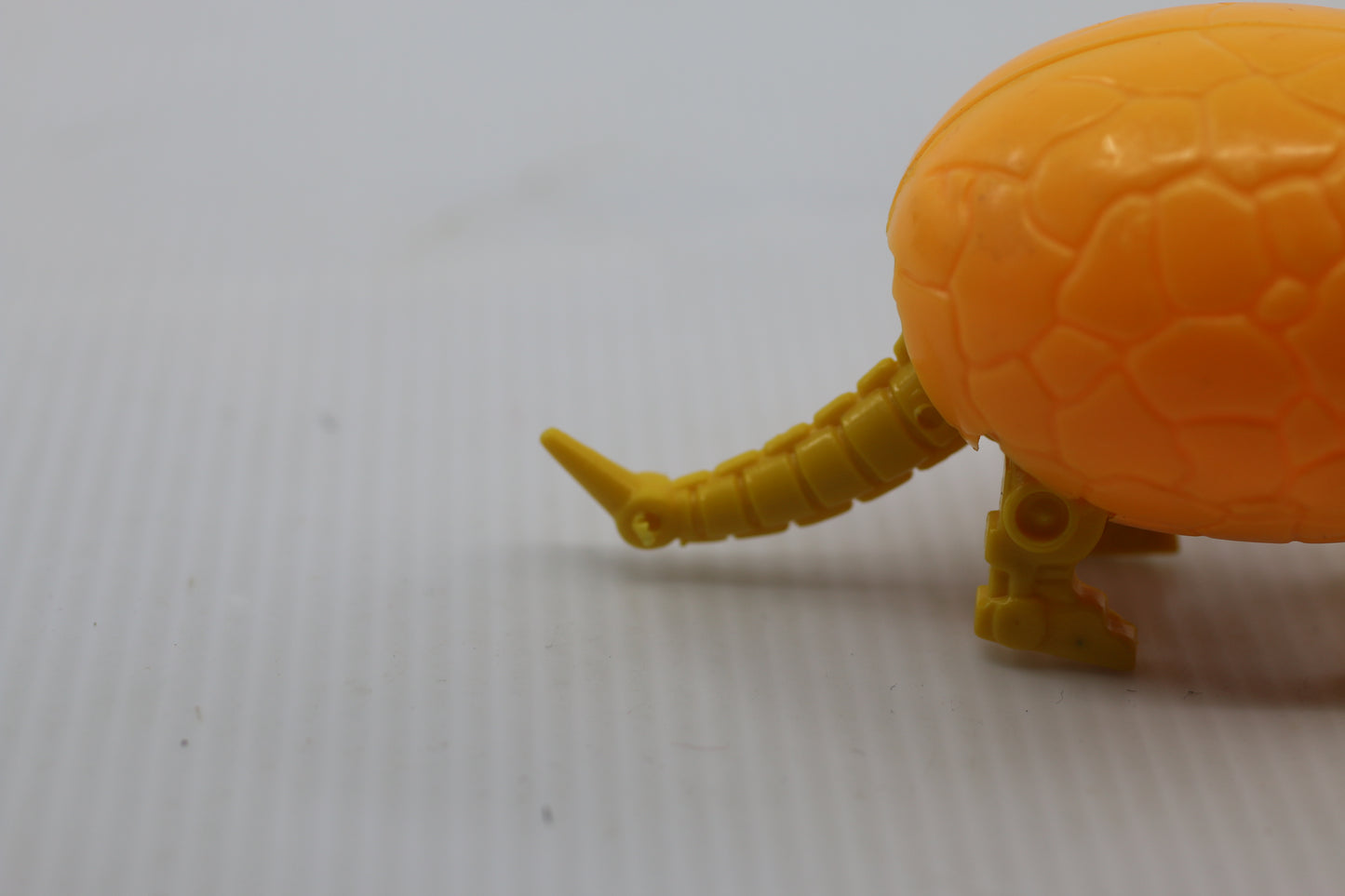 Vintage 1980s MOTU-Style Transforming Dinosaur Egg Figure – Rare Orange Variant (Bootleg)
