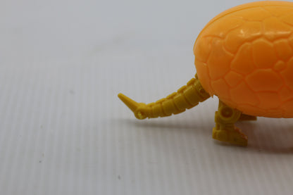 Vintage 1980s MOTU-Style Transforming Dinosaur Egg Figure – Rare Orange Variant (Bootleg)