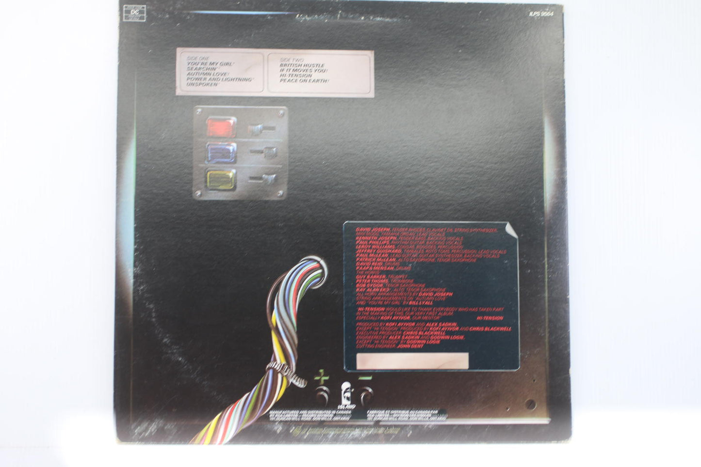 Hi Tension Vinyl Record Album