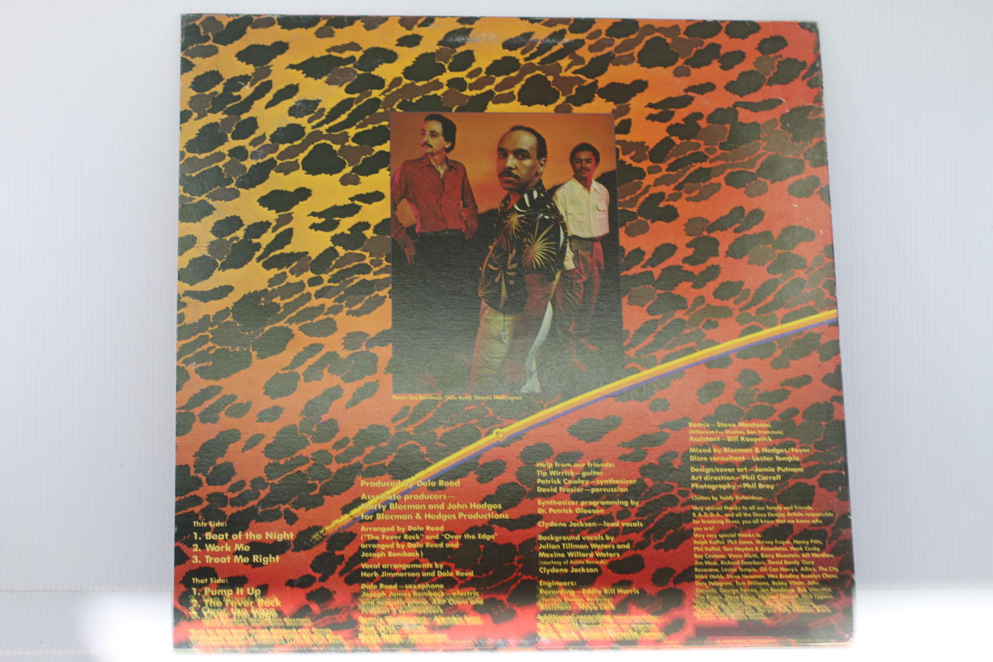 Fever Vinyl Record Album - Leopard Print Cover record 33 rpm