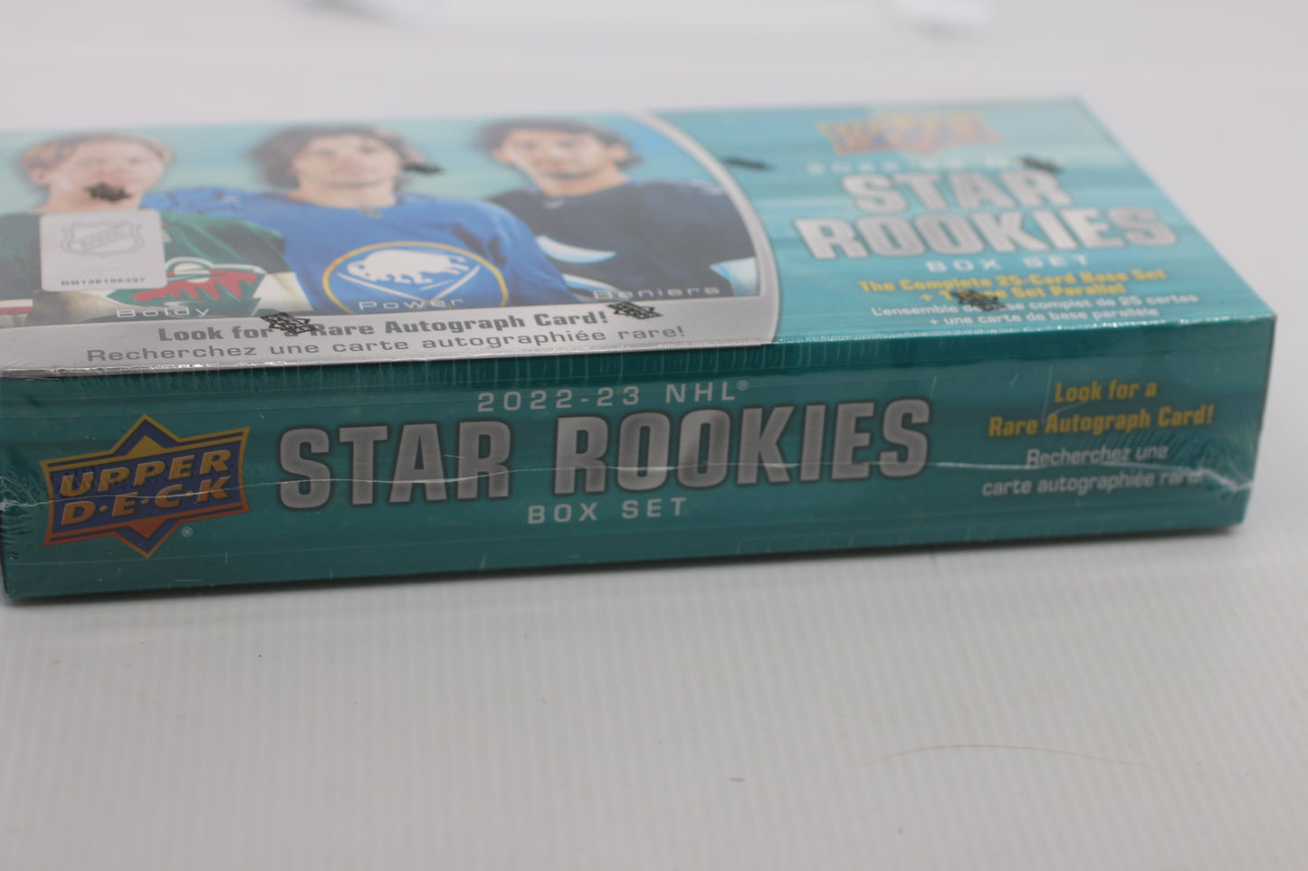 Upper Deck Jeu de cartes de hockey Star Rookies 2022-23 factory sealed box