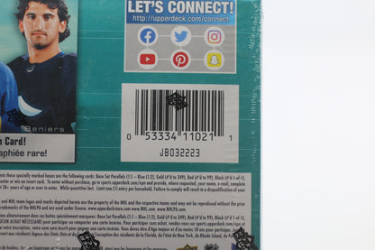 Upper Deck Jeu de cartes de hockey Star Rookies 2022-23 factory sealed box