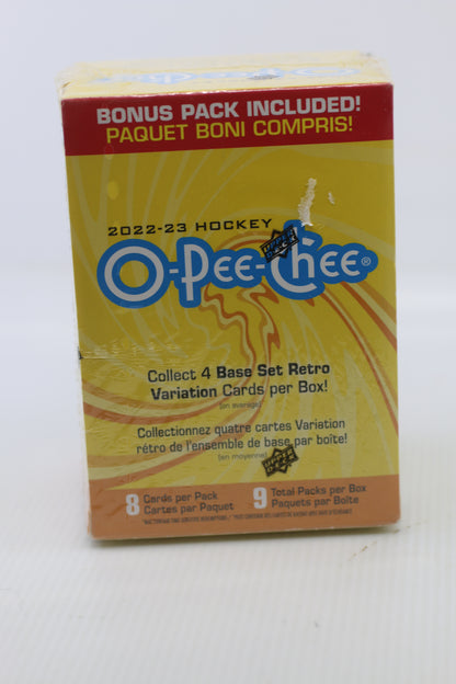 2022-23 Upper Deck O-Pee-Chee Hockey Blaster Box Factory Sealed