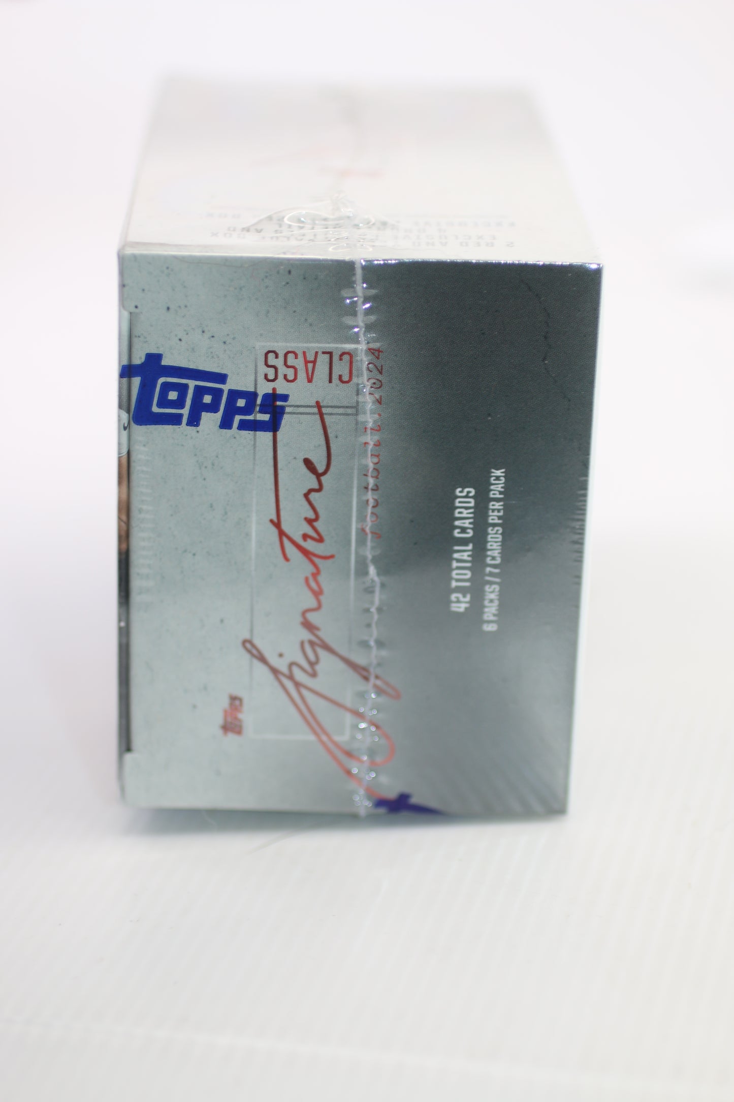 (1) 2024 TOPPS SIGNATURE CLASS VALUE BLASTER BOX (42 Cards) Football New QTY