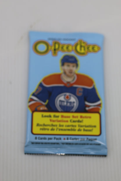 2024-25 Upper Deck O-Pee-Chee Hockey Pack - 8 Cards Per Pack Sealed