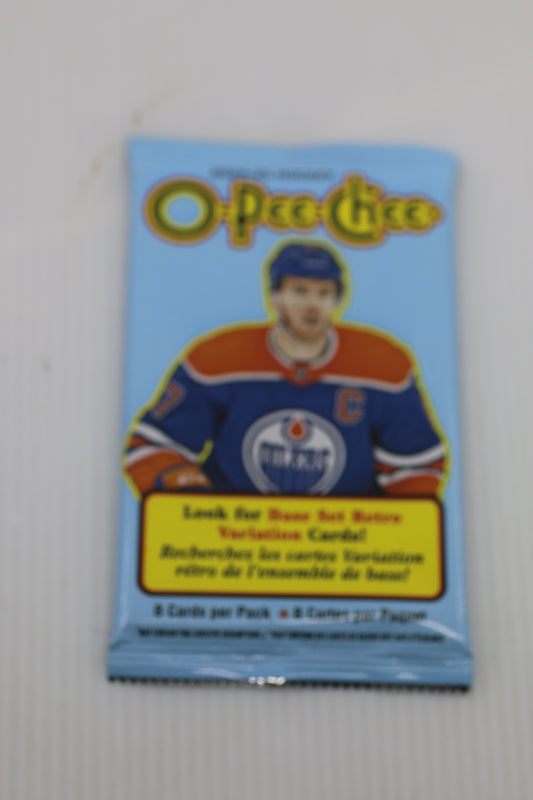 2024-25 Upper Deck O-Pee-Chee Hockey Pack - 8 Cards Per Pack Sealed