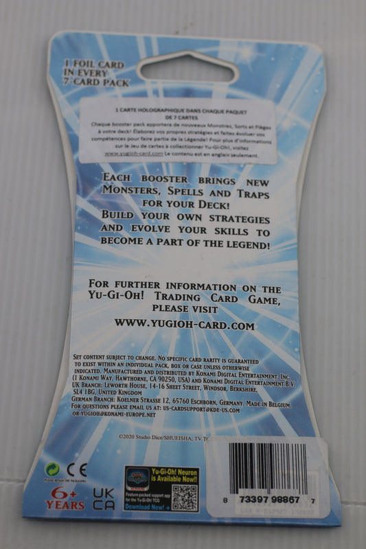 Yu-Gi-Oh Justice Hunters Sleeved ( 1 Booster Pack ) English 1st Edition