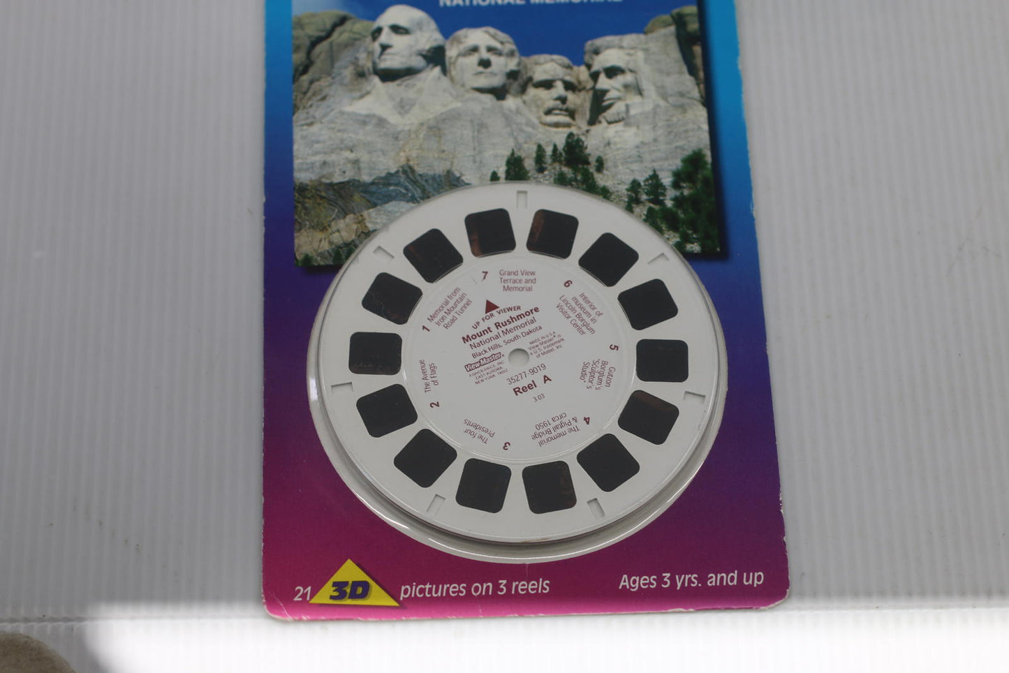 View-Master 3D Tour Mount Rushmore National Memorial Reel