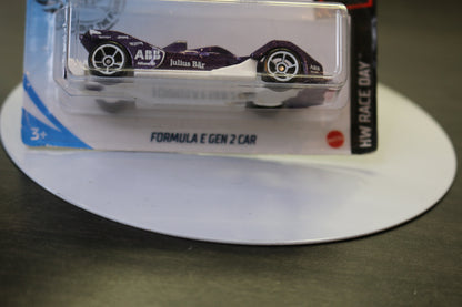 Hot Wheels 2020 Hw Race Day 1/10 Purple Formula E Gen 2 Car 107/250